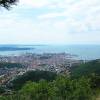 Panorama di Trieste controluce 
