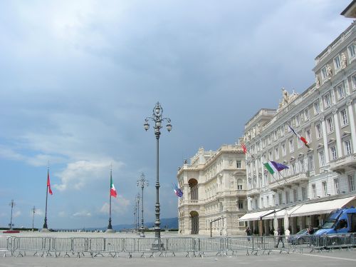 Piazza Unità d’Italia – Prefettura durante il Summit dei G 20